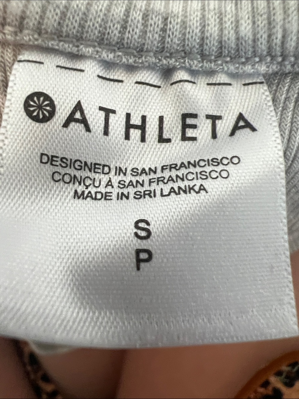 Athleta Ribbed Tee - Picture 3 of 3